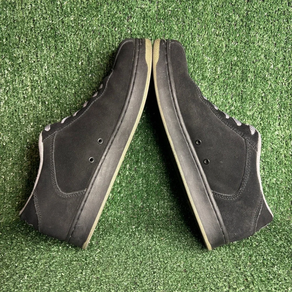 Vans Wally Two Suede Skateboard Low Top Vintage Y2K Sneakers Black Mens Sz‎ 10.5